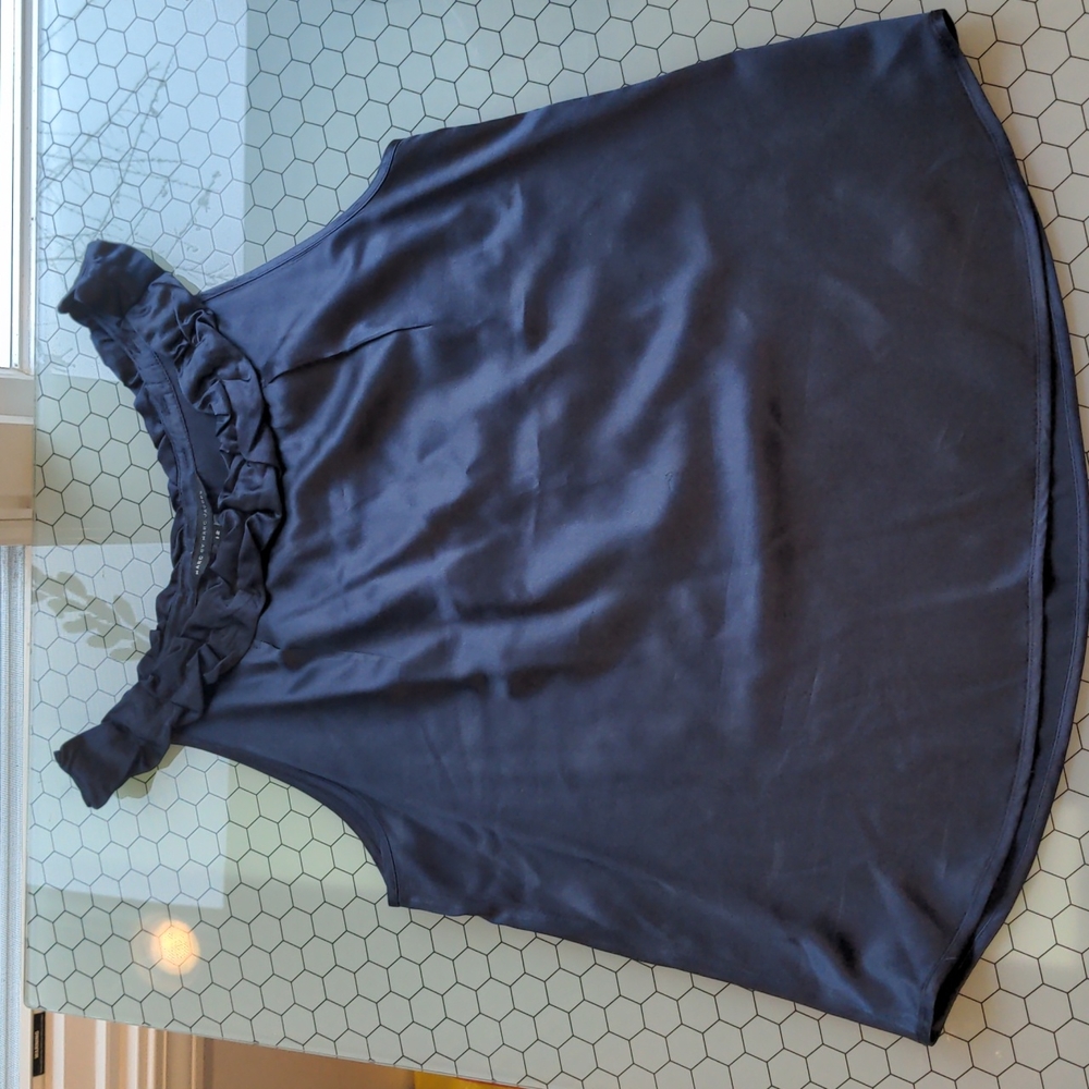 Navy Marc by Marc Jacobs silk shell